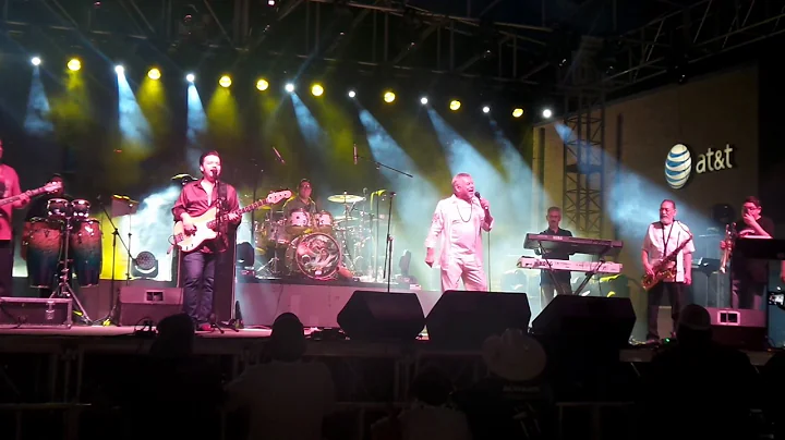 Little Joe Y La Familia live at Pharr Hubfest 2017...