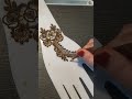 Fast tutorial henna design