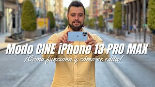 Modo CINE iPhone 13 Pro Max- TODO sobre él! ¡ASÍ funciona! 