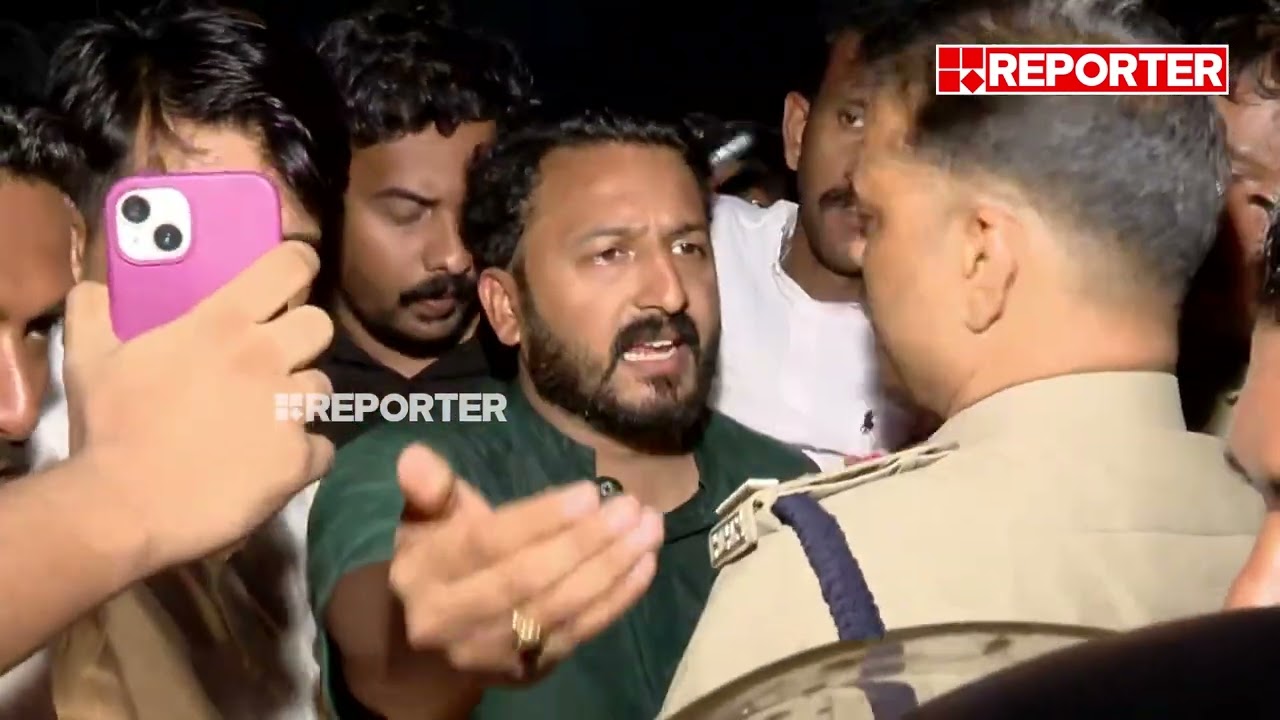 'എന്താ പ്രശ്നം?, ഞങ്ങളുടെ പരിപാടി നടക്കുമ്പോൾ അവരെ എന്തിനാ ഇങ്ങോട്ട് കടത്തി വിടുന്നെ?...' | Kannur