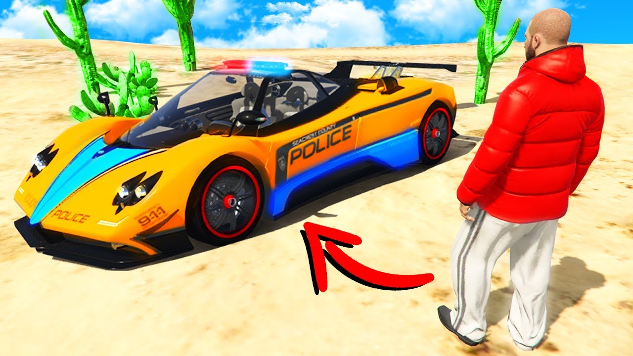 ich FINDE ein GEHEIMES POLIZEIAUTO in GTA 5 RP!