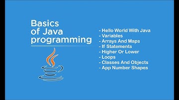 Basics Of Java Programming - Array and Maps - part 3