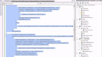 2da. Parte ASP.NET en 3 capas con SQL Server
