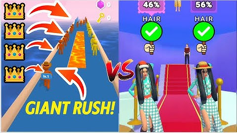 Giant Rush Vs Build A Queen