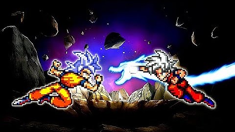 Goku Blizzard V3 OP (all form) VS Son Goku DBS V7 OP (all form) in Jump Force Mugen