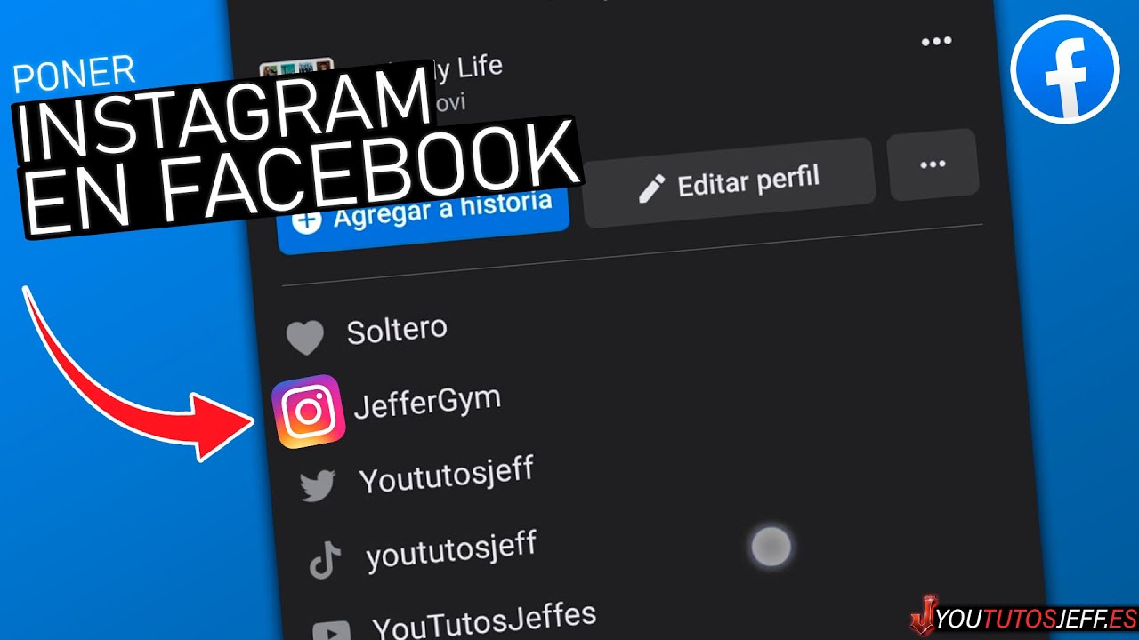 Poner mi INSTAGRAM en FACEBOOK ? - YouTube