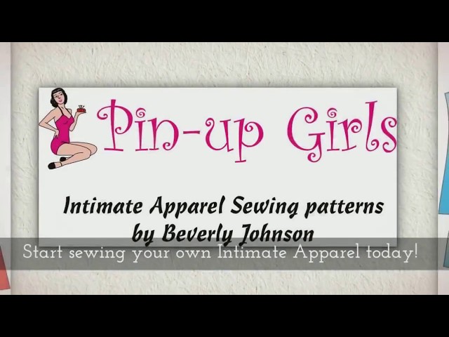 Pin-up Girls Patterns for Intimate Apparel 