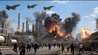 1 Minute Ago! 170 Iranian Fighter Jets Approach US Oil Base. What Happened?