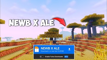 Best shader for MCPE 1.21 || Low-End Shader NewB X Ale || No Lag 100% Working In MCPE 1.21+ ||