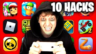 10 Handy Spiele in 1 Video HACKEN! 😱 screenshot 2