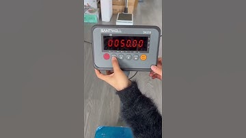 Santwell SK330 SK210 CALIBRATION