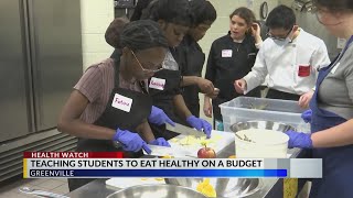 ECU Brody School of Medicine residents share nutrition tips with Pitt County students