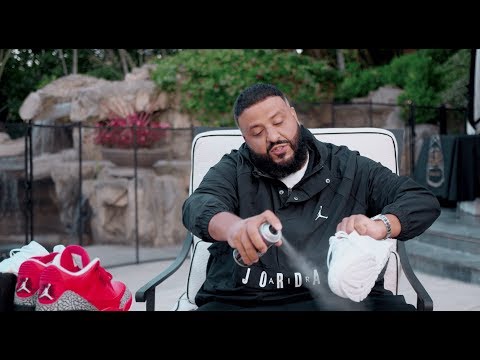 DJ Khaled ensina como usar Crep Protect - Tutorial