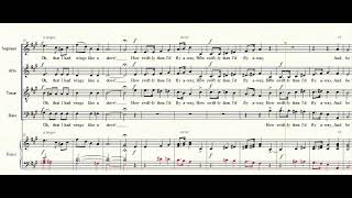 Sudds WF Rickley JF Oh, That I Had Wings SATB Choir Piano Accompaniment