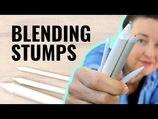 Drawing Kit Blending Stump Tortillon Sandblock Pencil Drawing Blending  Tools 