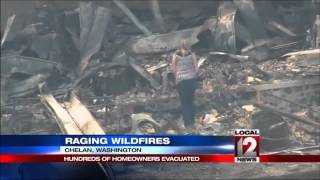 Western wildfires burn unchecked as resources stretched thin