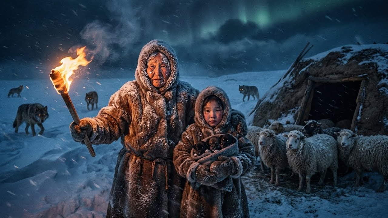 Surviving -76°C: 93-Year-Old Grandma Defends Pups From Wolves & Extreme Siberian Attacks