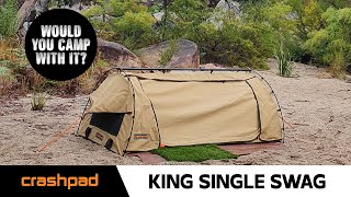 Crashpad King Single Swag Crashpad King Single Swag