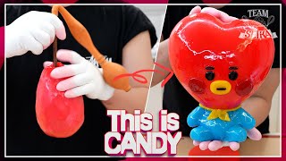 [설탕공예 ASMR] BT21 베이비 타타 설탕피규어 만들기 / BTS BT21 making baby TATA whit sugar