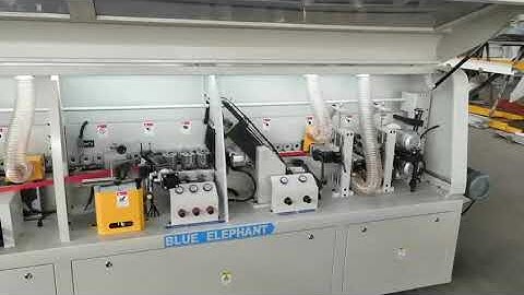 E-50J automatic edge banding machine test video