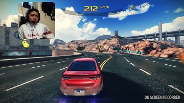 Playing asphalt 8 with ps4 controller!