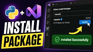 Celebrity How To Install A Python Package In Visual Studio Wealth
