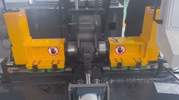 CNC servo chamfering machine for short pipe 73*1.7*110mm