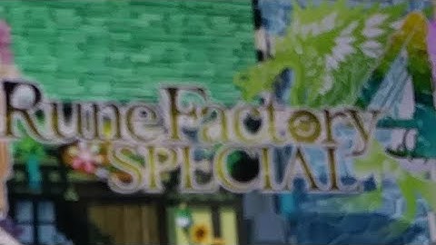 Rune Factory 4 Special : part 1