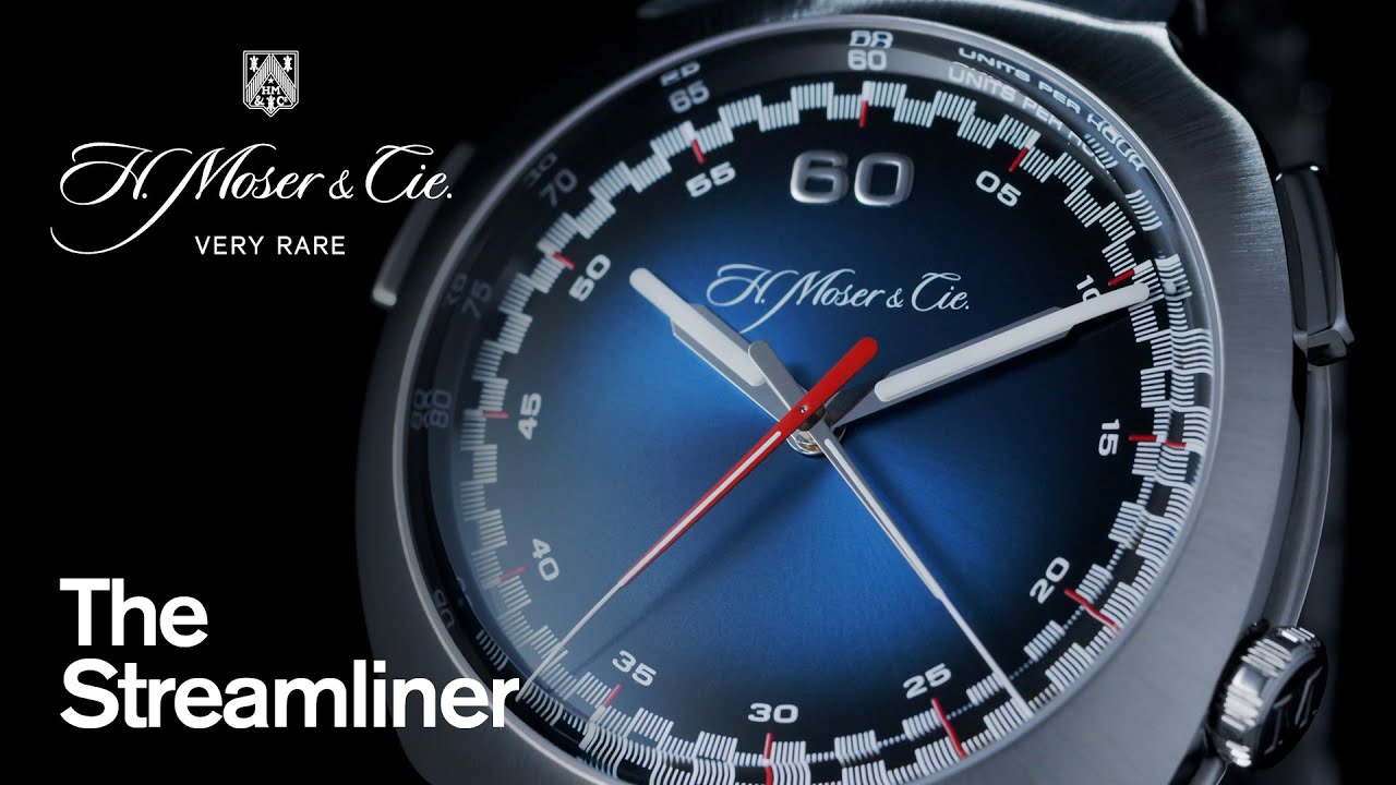 H Moser & Cie STREAMLINER FLYBACK CHRONOGRAPH AUTOMATIC FUNKY BLUE