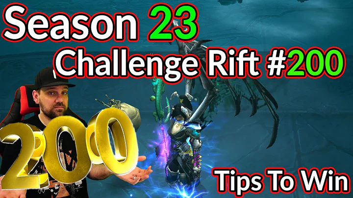 Diablo 3 - Challenge Rift 200 - Season 23 - Guide with Map Final