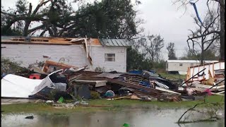 Assessing tornado damage in St. Charles Parish