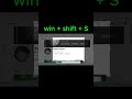 “Win + Shift + S – Screenshot lena 1 click me! 😱 #WindowsShorts”,#shorts