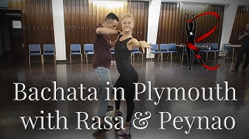 Rasa Pauzaite: Bachata Demonstration with Peynao in Plymouth
