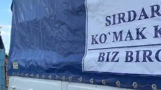 Xorazmdan SIRDARYOGA KO’MAK KARVONI  #bizbirgamiz!