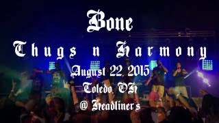 Bone Thugs N Harmony 08/22/2015 Toledo, OH @ Headliner's