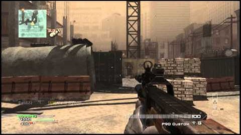 Call of Duty MW3 P90 MOAB FFA