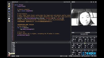 SingTown - OpenMV Cam video tutorial 14 - Face Tracking