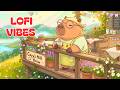 Capypara's Hilltop Cafe 🐾☕ Cool Breeze & Lofi Chill to Relax/Focus/Rest your Mind