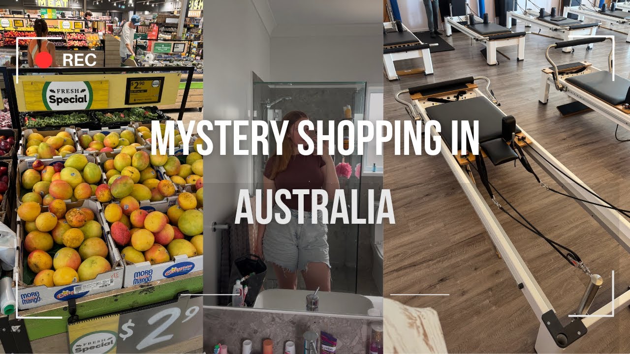 MYSTERY SHOPPING IN AUSTRALIA | Free food, pilates classes + getting paid to shop