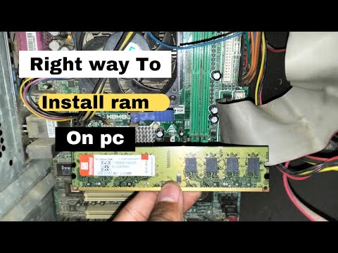 How To Install Ram In Pc | pc मे ram केसे install करे