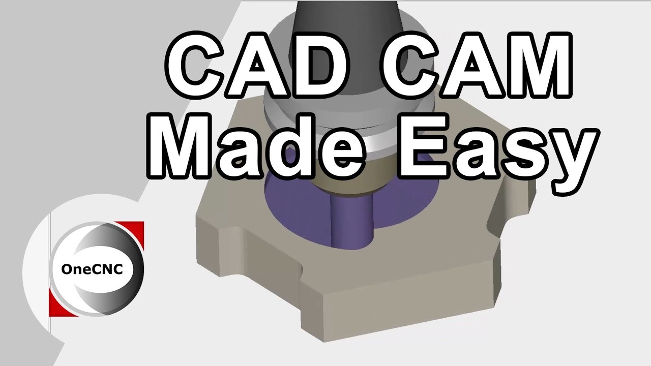 CAD CAM Made Easy - Circular Pocket - M14 - YouTube