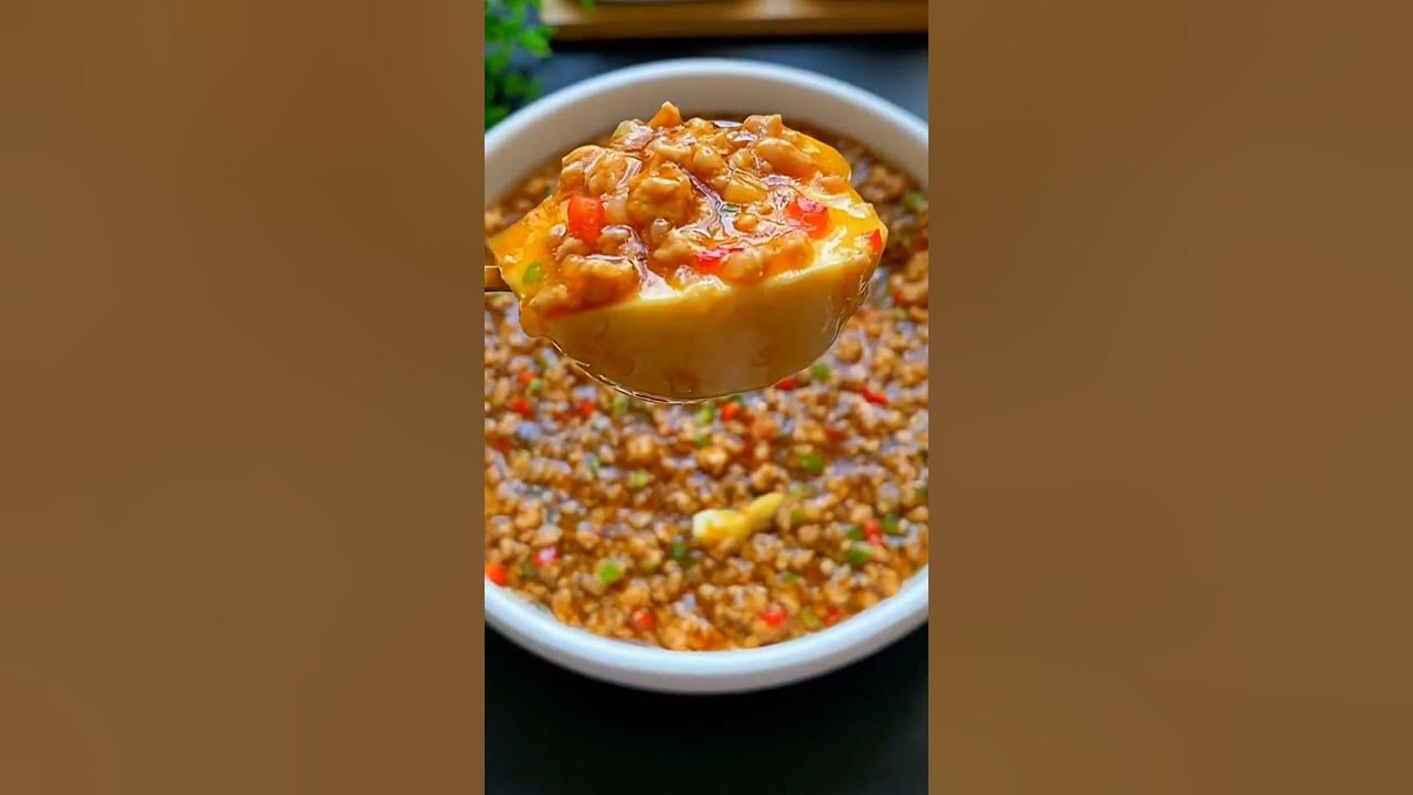 Resep telur kukus daging #shorts