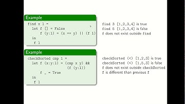 Haskell Scope: Let & Where