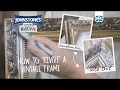 How to revive a vintage frame with johnstones metallic paint  silver  bm stores