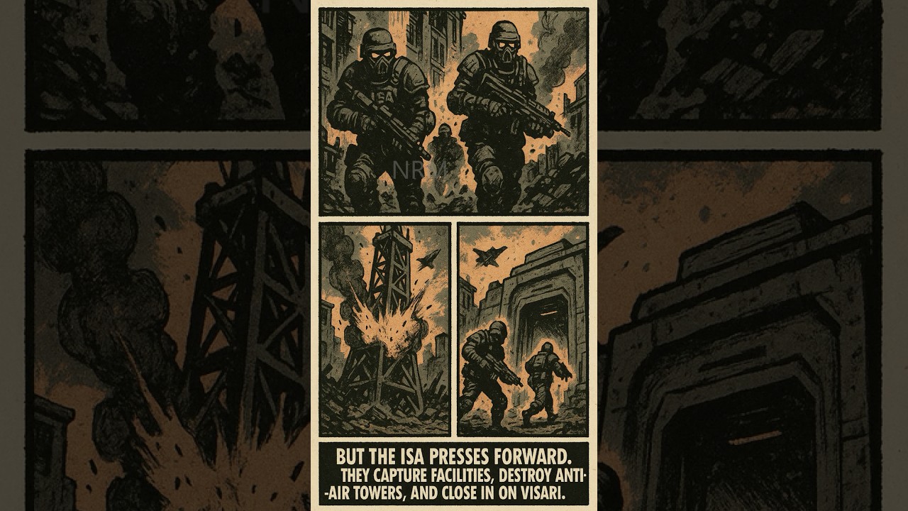 История Killzone 2 менее чем за 3 минуты | Вторжение в Хелган начинается