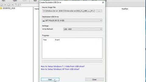 Creating Bootable USB Flash Drive For Windows Server 2008 r2  Using PowerISO.