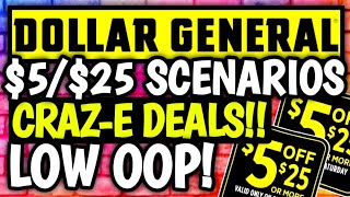 🤑LOW OOP!🤑$5 OFF $25 SCENARIOS🤑DOLLAR GENERAL COUPONING THIS WEEK🤑5\/4\/24