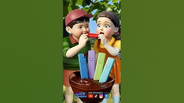 Squid Game AI Colorful Candy ASMR #squidgame #squidgame2 #ai #asmr