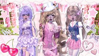 𑣲. ONLY Using *BARBIE REFERENCES* For Every Theme in Dti🩷⋆˚࿔