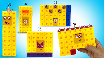 DIY Numberblocks 30